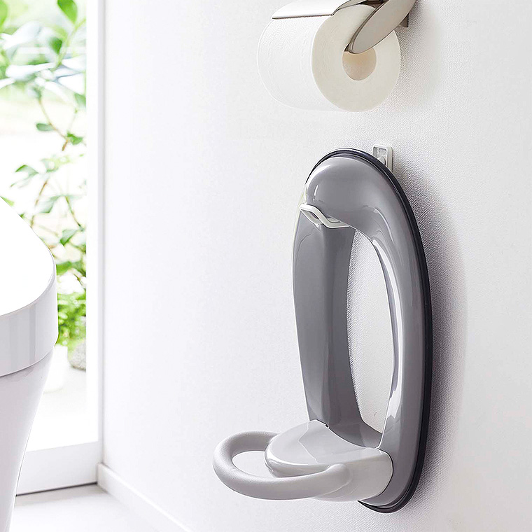 ウォールトイレ用品収納フック タワー 山崎実業 tower ホワイト/ブラック 6013 6014