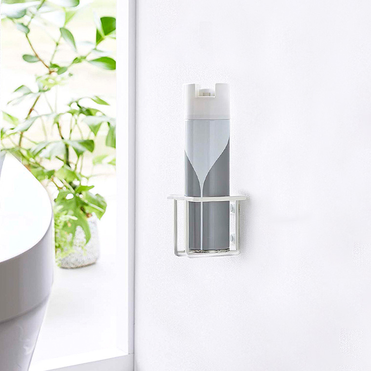 ウォールスプレーボトルホルダー タワー 山崎実業 tower ホワイト/ブラック 6015 6016