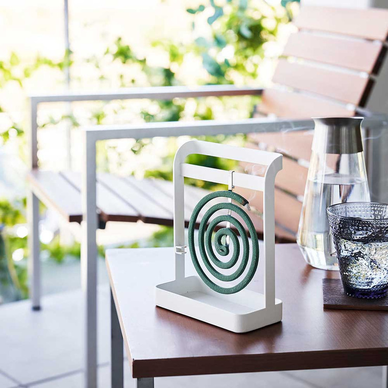 山崎実業 tower 蚊取り線香ハンガー タワー ホワイト ブラック 6446 6447