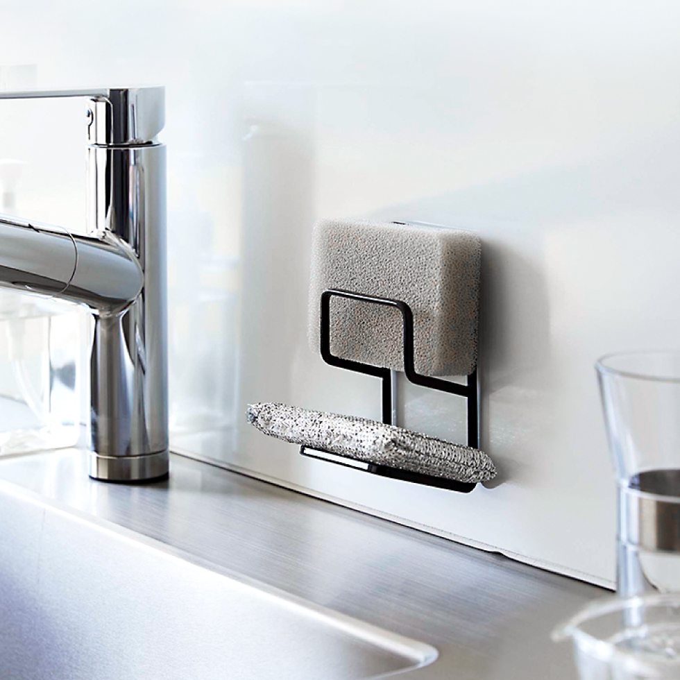 フィルムフックスポンジホルダー タワー ダブル 山崎実業 tower 7017 7018