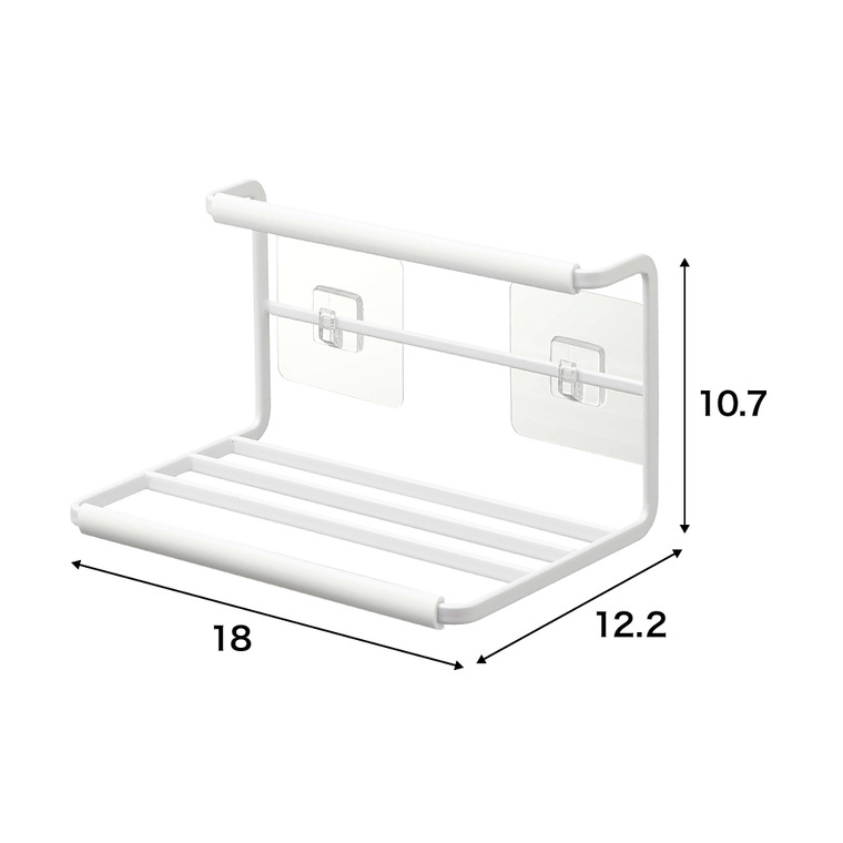 山崎実業 tower フィルムフックワイドジャグボトルホルダー タワー S ホワイト/ブラック 7758 7759