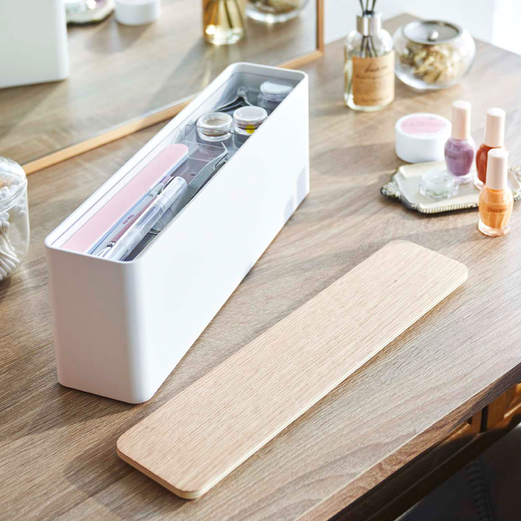 山崎実業 tosca ネイル収納ケース トスカ ホワイト 8064