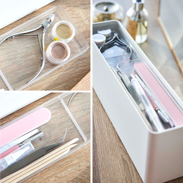 山崎実業 tosca ネイル収納ケース トスカ ホワイト 8064