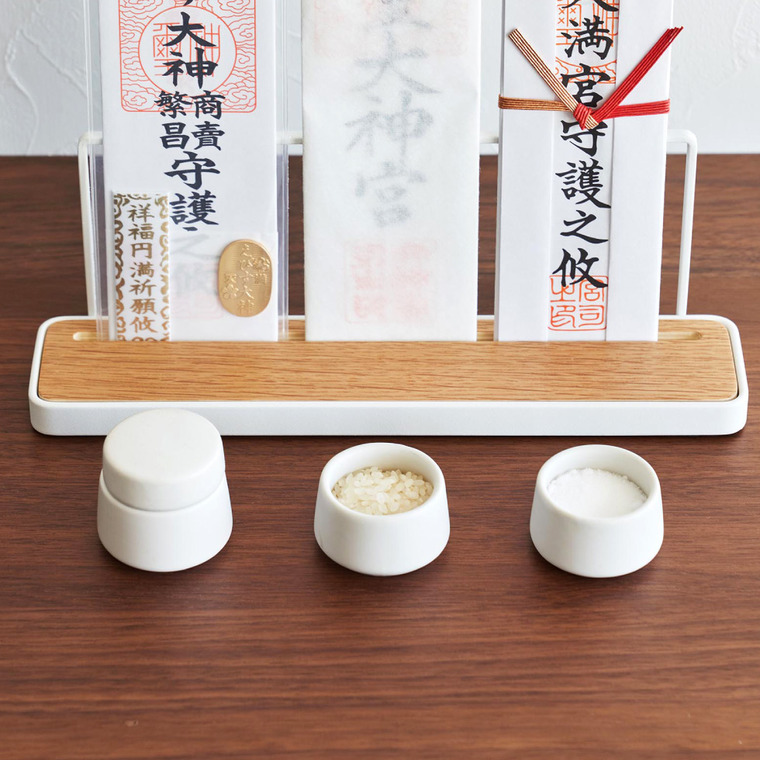 tower 神具 タワー 3点セット ホワイト 山崎実業 8188