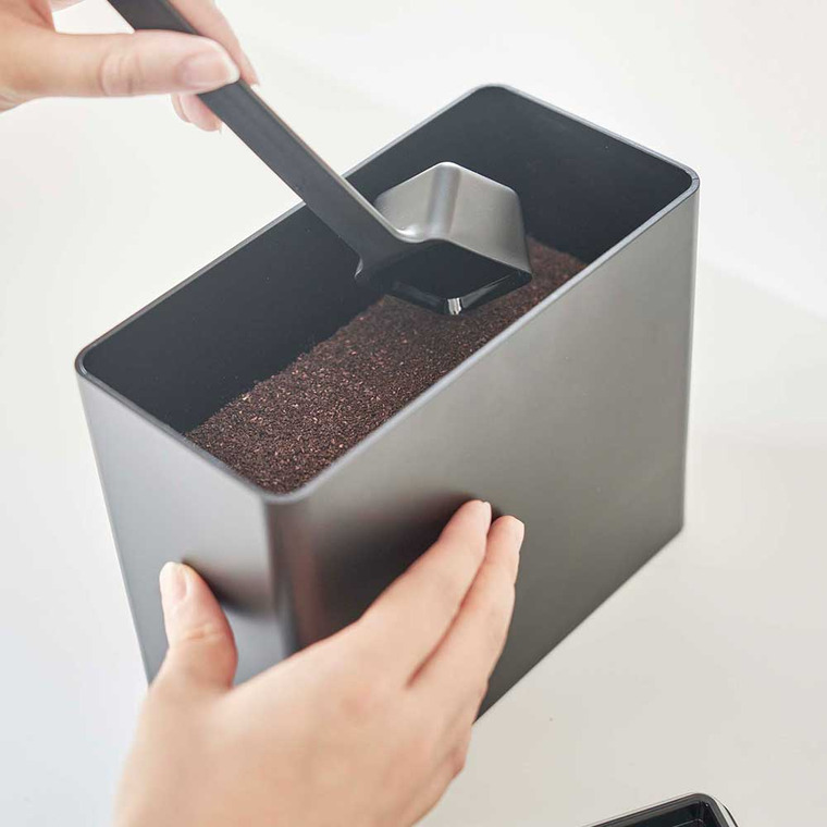 山崎実業 towerバルブ付き密閉コーヒーキャニスター タワー