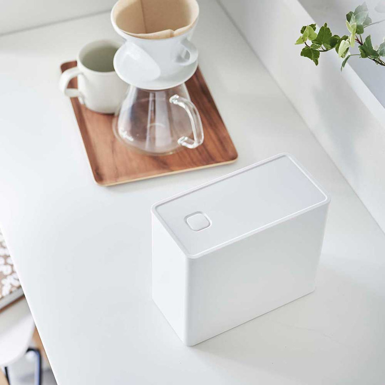 山崎実業 towerバルブ付き密閉コーヒーキャニスター タワー