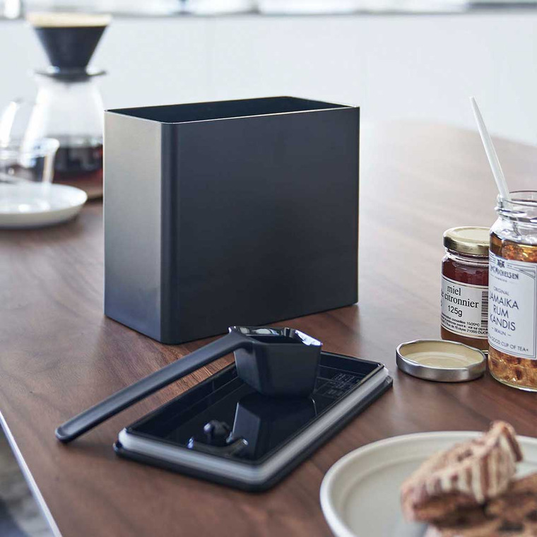 山崎実業 towerバルブ付き密閉コーヒーキャニスター タワー