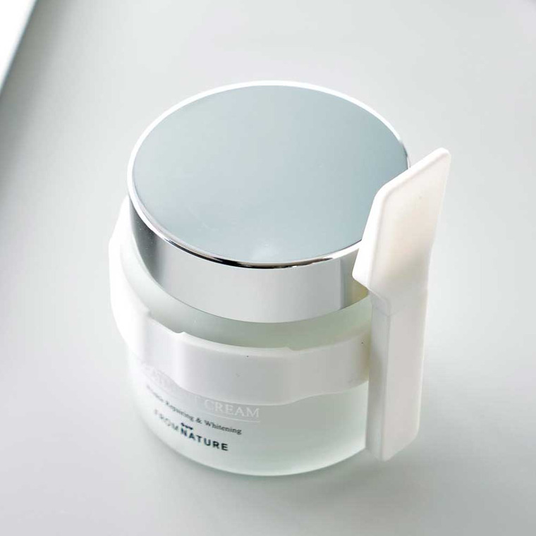 収納バンド付き美容クリームスパチュラ タワー 山崎実業 tower ホワイト ブラック 4038 4039