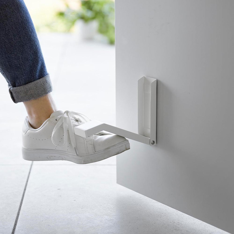 tower マグネット折り畳みドアストッパー タワー 山崎実業 マグネット 3720 3721 ホワイト ブラック