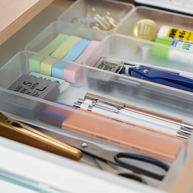 縦横重ねられる引き出し整理収納ケース タワー L 2個組 山崎実業 tower 収納 3644 3645 ホワイト ブラック