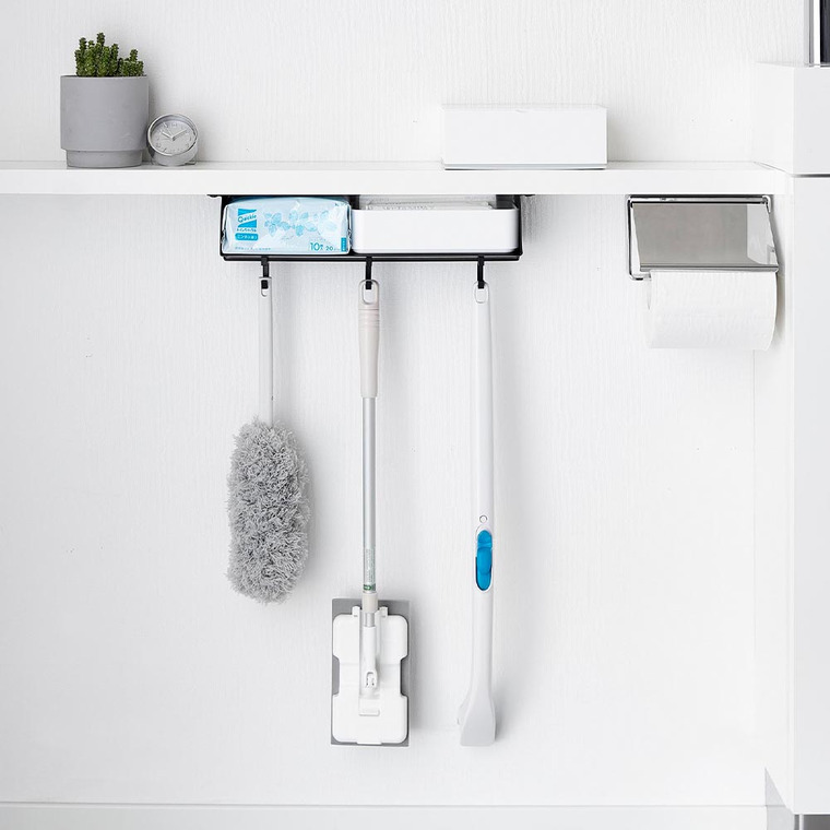 トイレ棚下収納ラック タワー 山崎実業 tower 収納 3758 3759 ホワイト ブラック