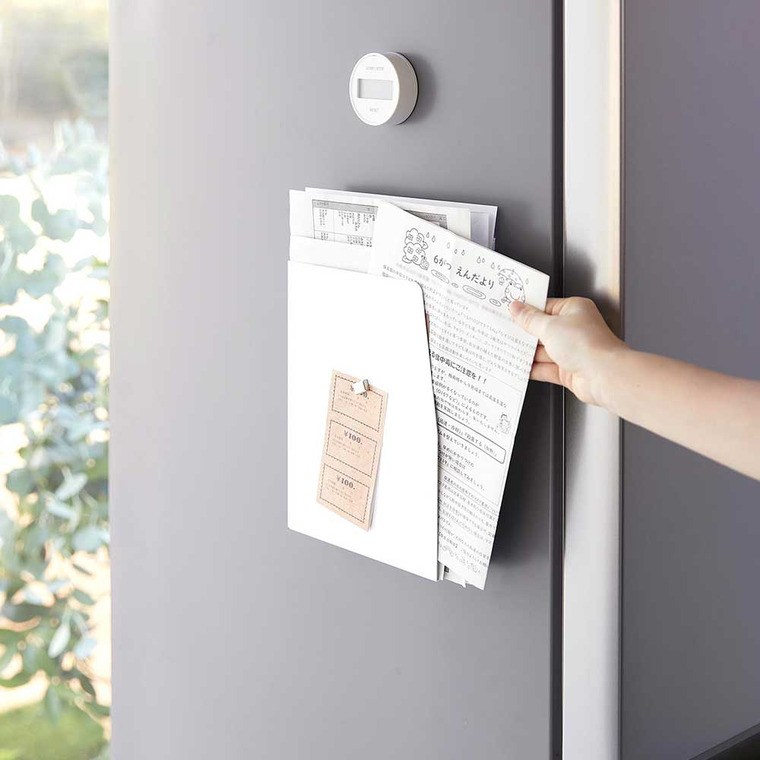 マグネットプリントケース タワー 山崎実業 tower ホワイト ブラック 4126 4127