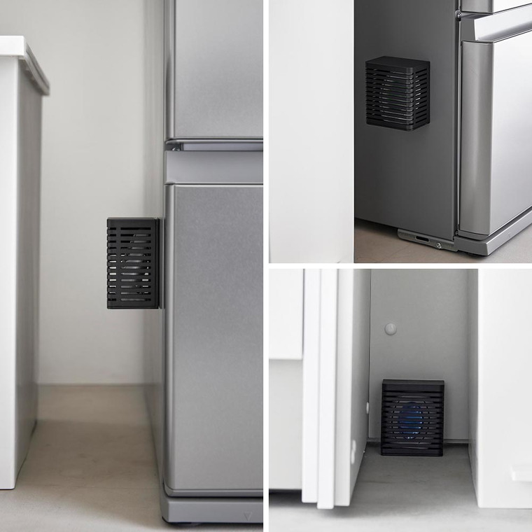 マグネット防カビ&消臭剤ケース タワー S 山崎実業 tower 3661 3662 ホワイト ブラック