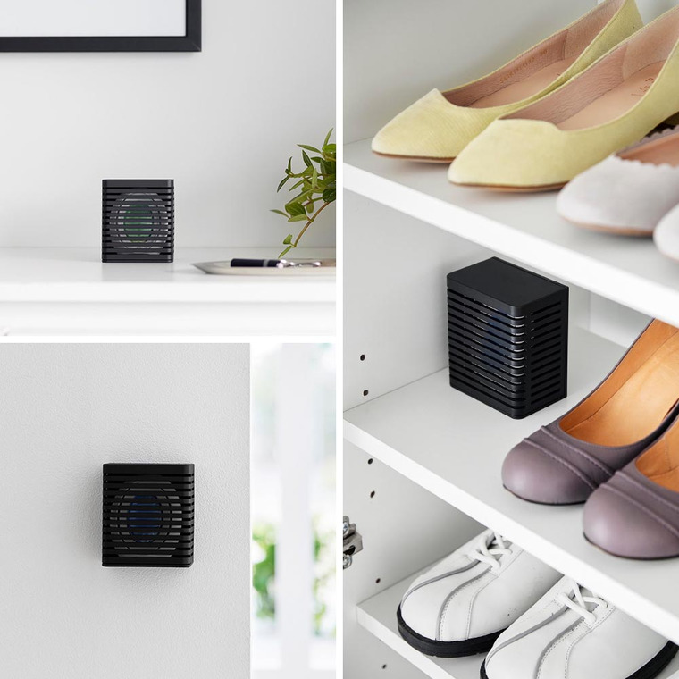 石こうボード壁対応消臭剤ケース タワー S 山崎実業 tower 3665 3666 ホワイト ブラック