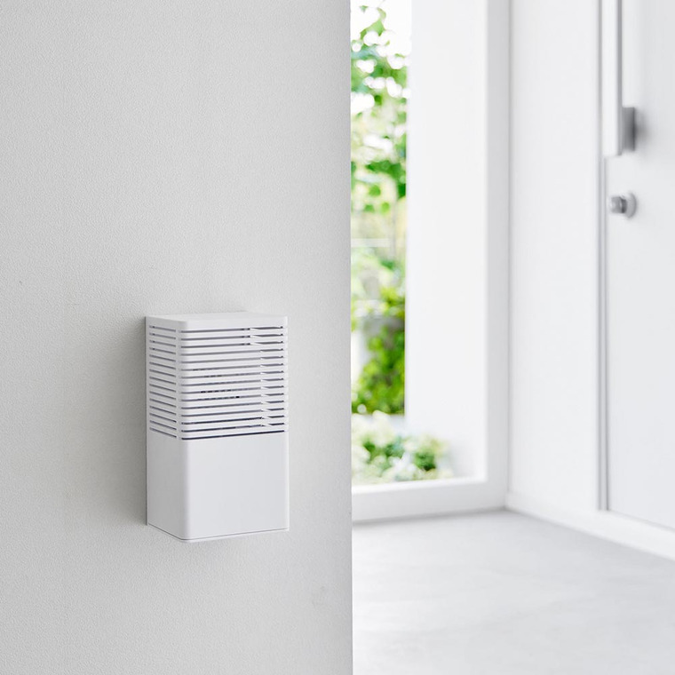 石こうボード壁対応消臭剤ケース タワー L 山崎実業 tower 3667 3668 ホワイト ブラック