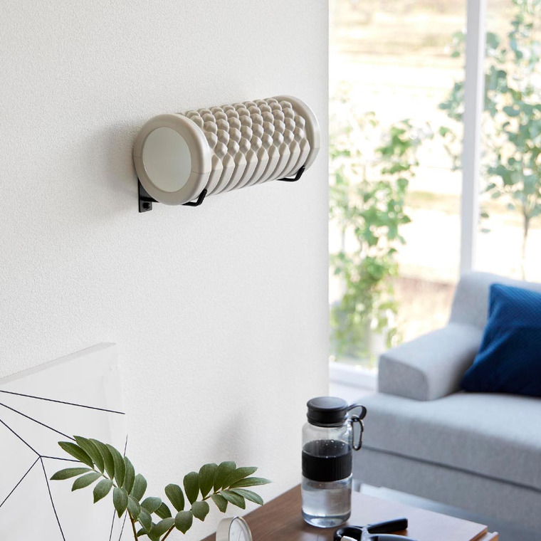 石こうボード壁対応ウォールヨガマットハンガー タワー 山崎実業 tower ホワイト ブラック 4090 4091