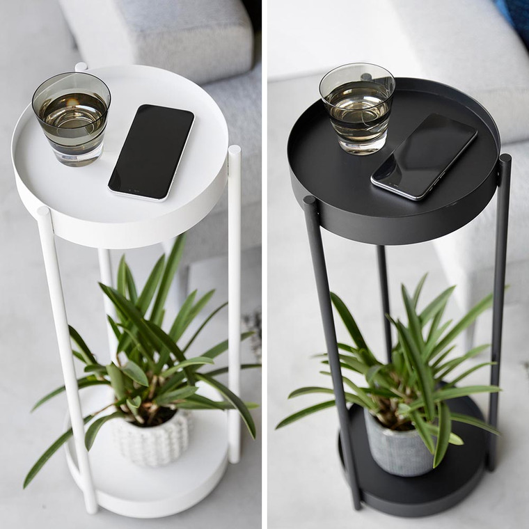 山崎実業 towerキャスター付きプランタースタンド タワー 2段