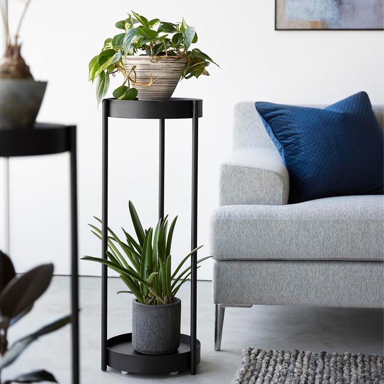 山崎実業 towerキャスター付きプランタースタンド タワー 2段