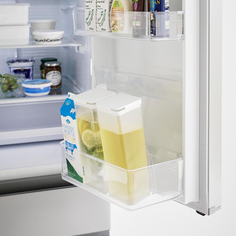 両方から注げる冷水筒 タワー 山崎実業 tower キッチン 3740 3741 ホワイト ブラック