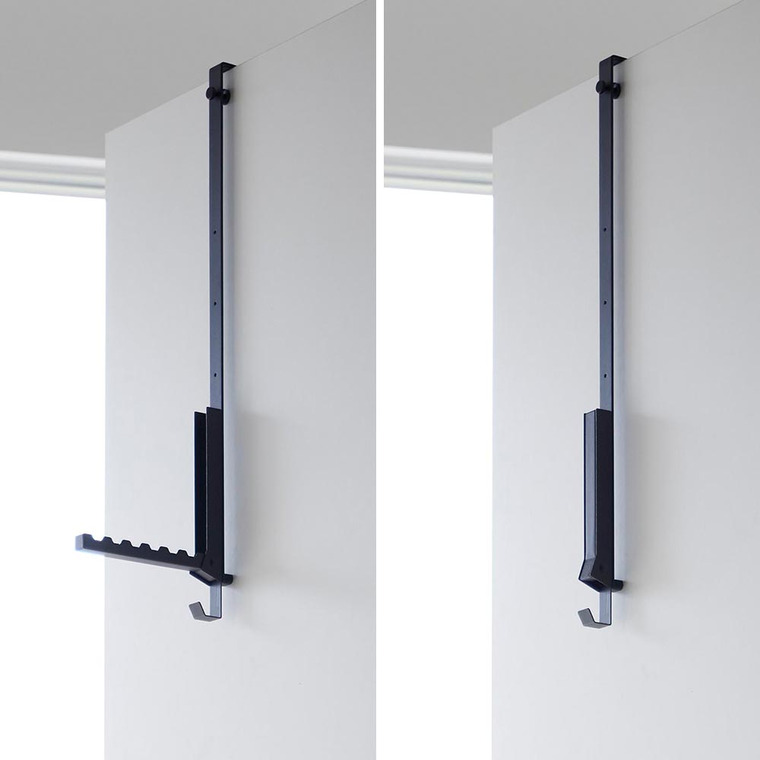 山崎実業 tower使わない時は折り畳める衣類スチーマー用ドアハンガー タワー 収納 4328 4329 ホワイト ブラック