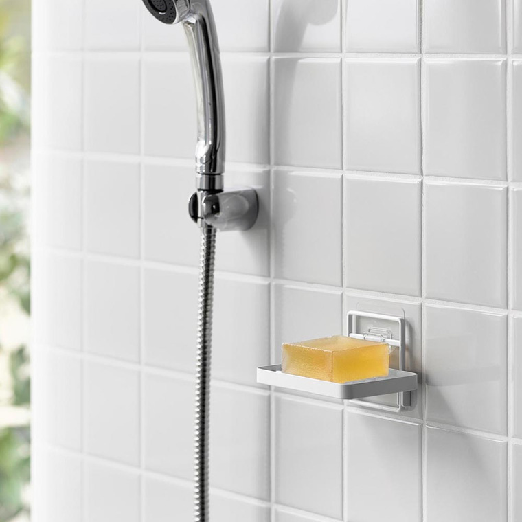 フィルムフックソープトレー タワー 山崎実業 tower お風呂 4540 4541 ホワイト ブラック