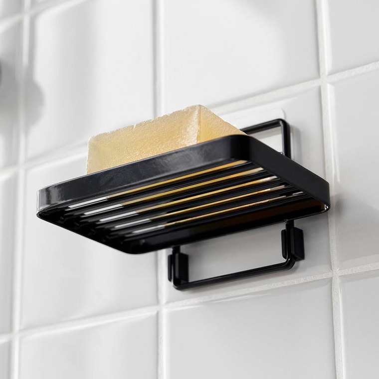 フィルムフックソープトレー タワー 山崎実業 tower お風呂 4540 4541 ホワイト ブラック