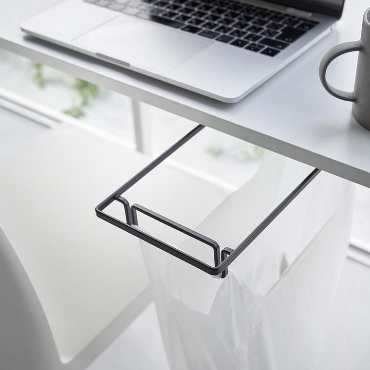 tower テーブル下レジ袋ハンガー タワー 山崎実業 ゴミ箱 3332 3333 ホワイト ブラック