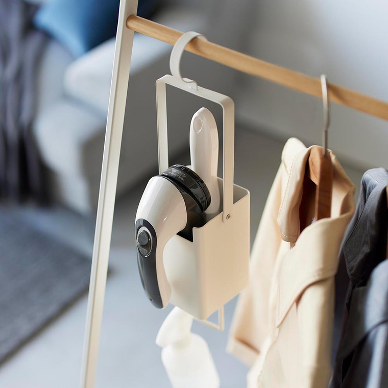 山崎実業 tower 衣類クリーナーツール収納ホルダー タワー 収納 4404 4405 ホワイト ブラック