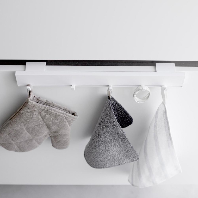 引っ掛け可動式キッチンフック タワー 山崎実業 tower キッチン 2042 2043 ホワイト ブラック