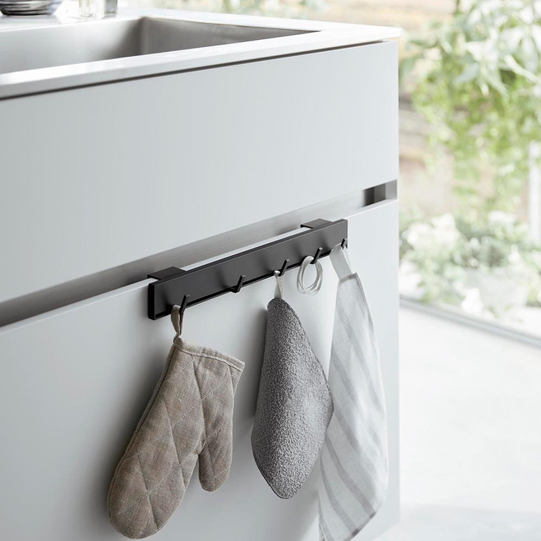 引っ掛け可動式キッチンフック タワー 山崎実業 tower キッチン 2042 2043 ホワイト ブラック