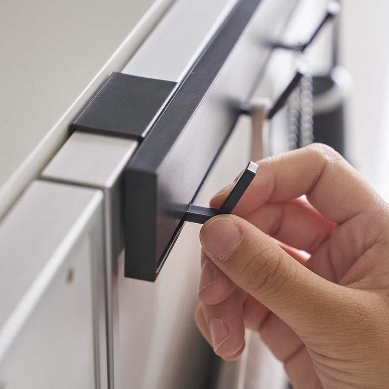 引っ掛け可動式下駄箱扉フック タワー 山崎実業 tower 2044 2045 ホワイト ブラック