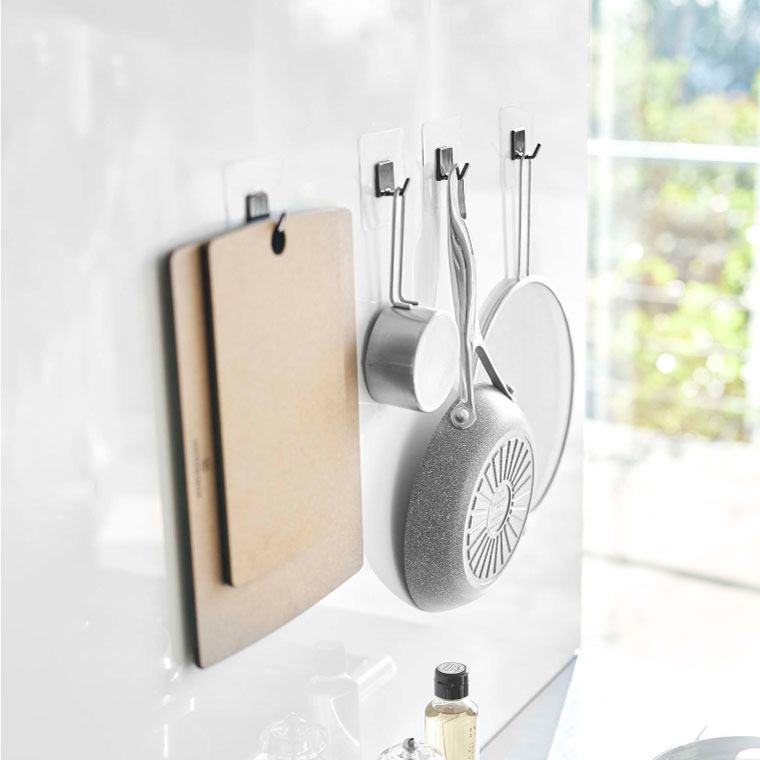 フィルムフック タワー M 4個組 山崎実業 tower ホワイト/ブラック 5666 5667 タワーシリーズ