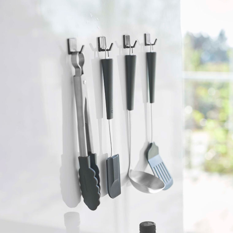 フィルムフック タワー S 4個組 山崎実業 tower ホワイト/ブラック 5668 5669 タワーシリーズ