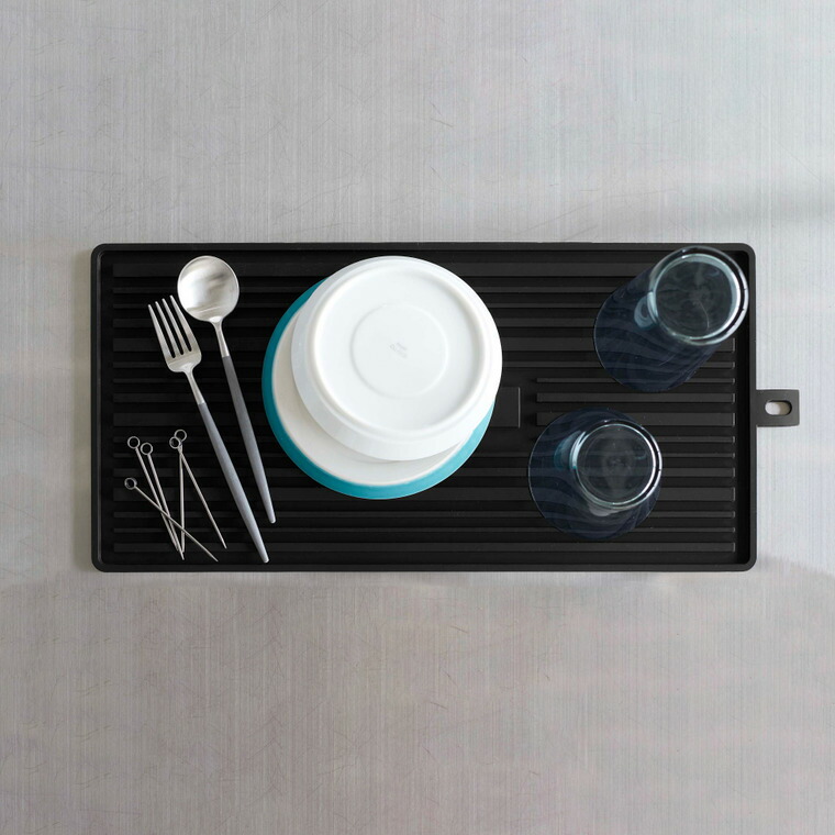 くるくるシリコーンドライマット タワー 山崎実業 tower ホワイト/ブラック 5700 5701 タワーシリーズ