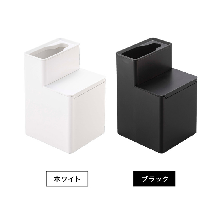 替えブラシ収納付き流せるトイレブラシスタンド タワー 山崎実業 tower ホワイト/ブラック 5722 5723 タワーシリーズ(カラー)  |『内祝い』『出産内祝い』『カタログギフト』の【ソムリエ@ギフト】