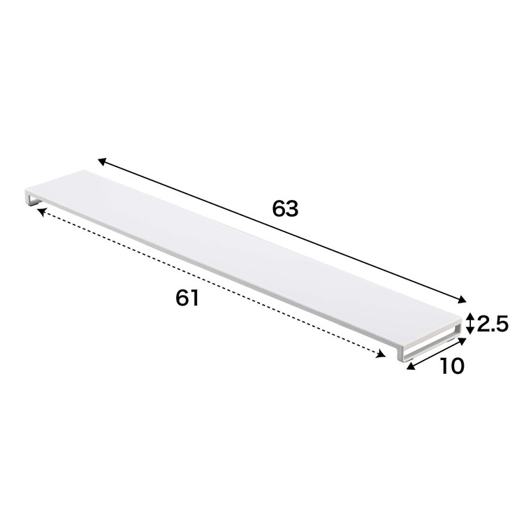 （12月上旬の出荷予定）排気口カバー タワー フラットタイプ W60 山崎実業 tower ホワイト/ブラック 5734 5735 タワーシリーズ