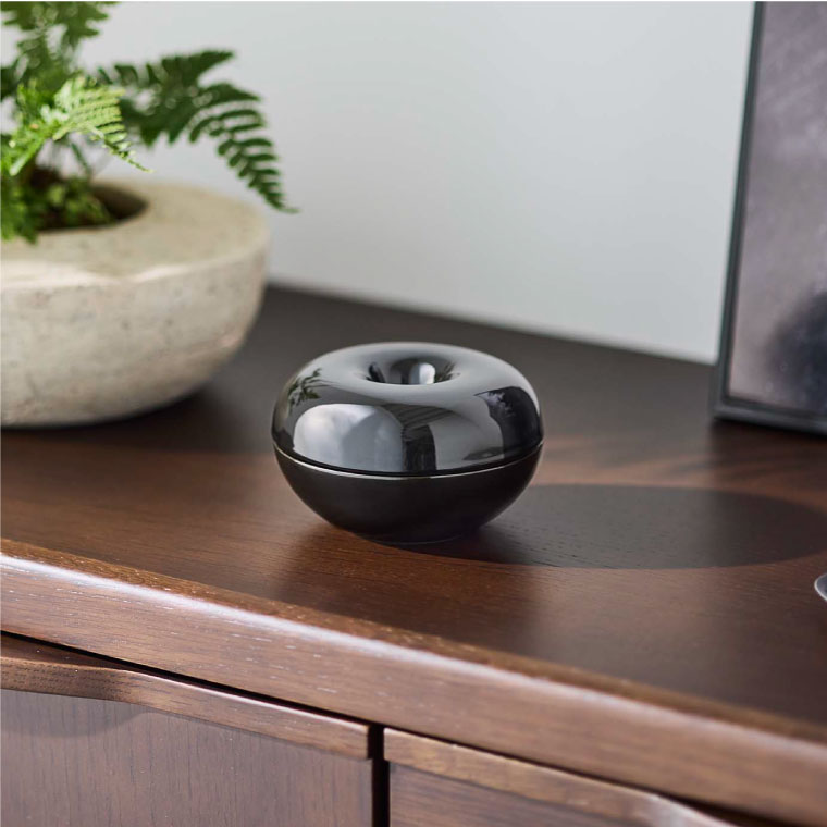 コバエ&消臭 ポット タワー 山崎実業 tower ホワイト/ブラック 5740 5741 タワーシリーズ