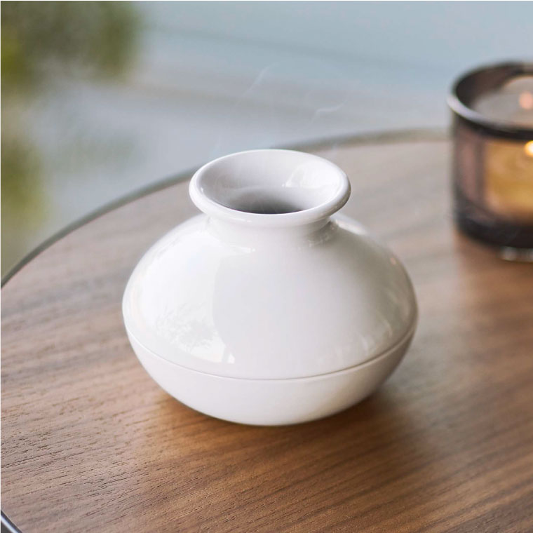 蚊取りポット ミニ 山崎実業 tower タワー ホワイト/ブラック 5744 5745 タワーシリーズ