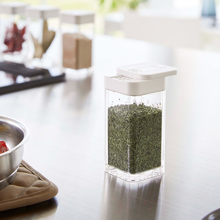 スパイスボトル タワー L 山崎実業 tower ホワイト/ブラック 5825 5826 タワーシリーズ