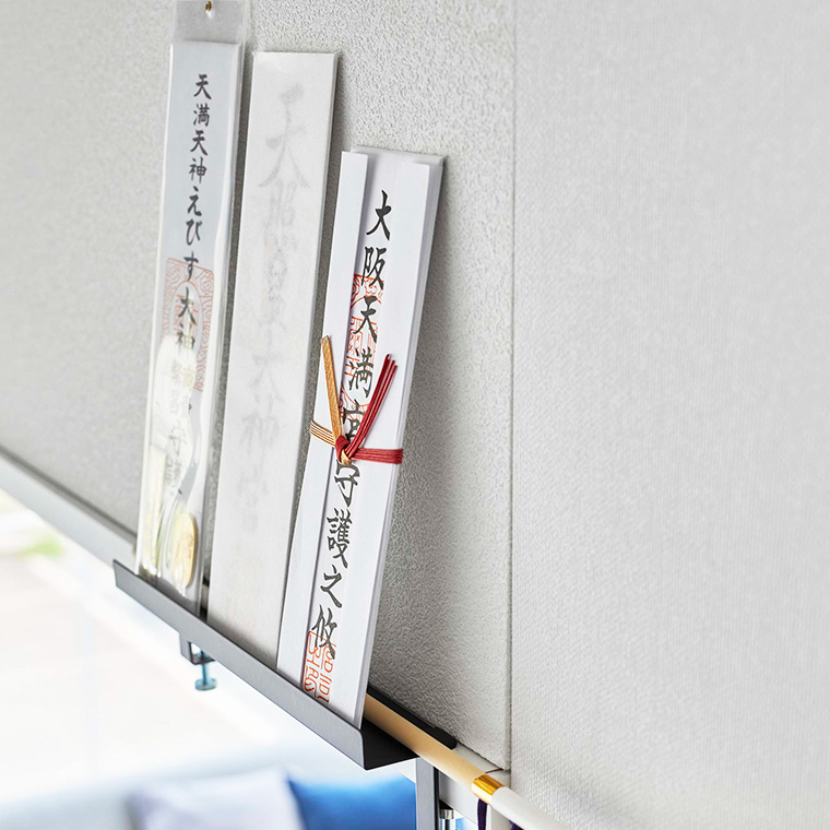 鴨居上 神札スタンド タワー 山崎実業 tower ホワイト/ブラック 5840 5841