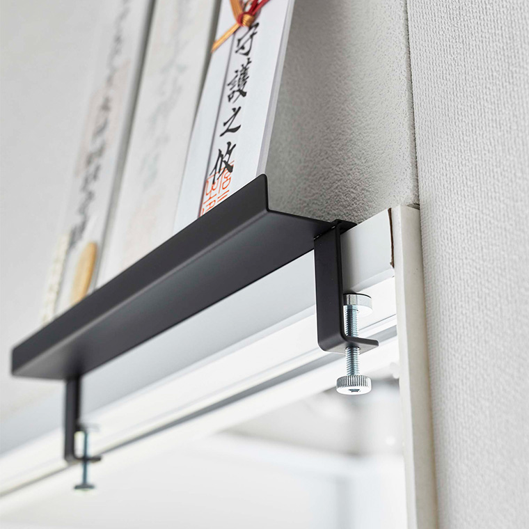 鴨居上 神札スタンド タワー 山崎実業 tower ホワイト/ブラック 5840 5841