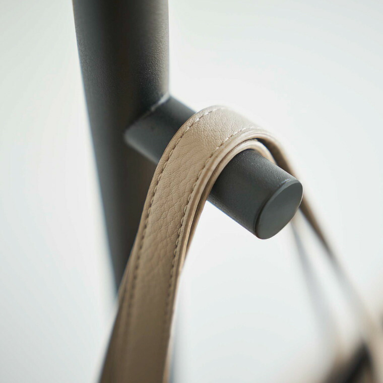 エントランスコートハンガー タワー 山崎実業 tower ホワイト/ブラック 5912 5913 タワーシリーズ