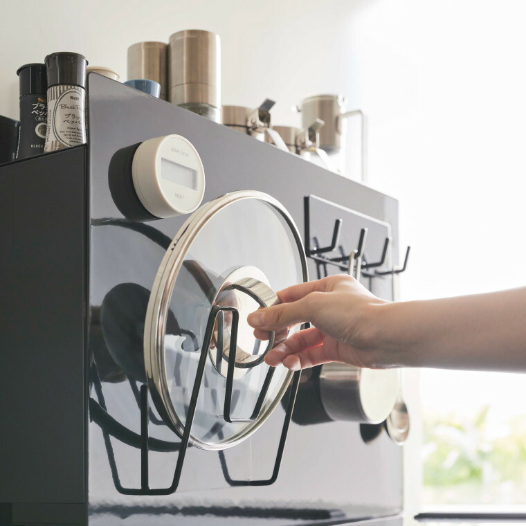 隠せる調味料ラック タワー 山崎実業 tower ホワイト/ブラック 6003 6004 タワーシリーズ