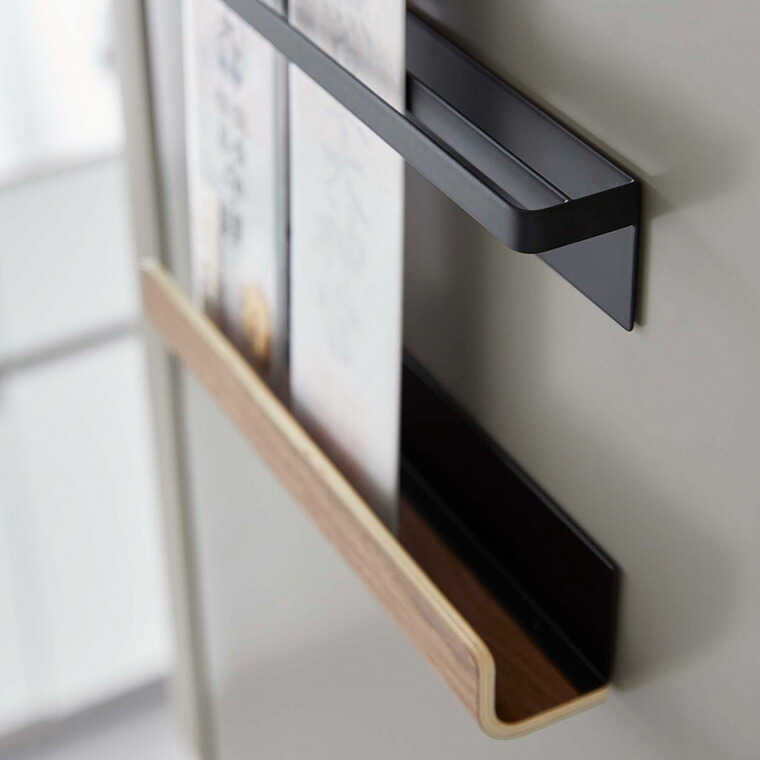 マグネット神札ホルダー リン 山崎実業 RIN ブラウン/ナチュラル 6109 6110 タワーシリーズ マグネット