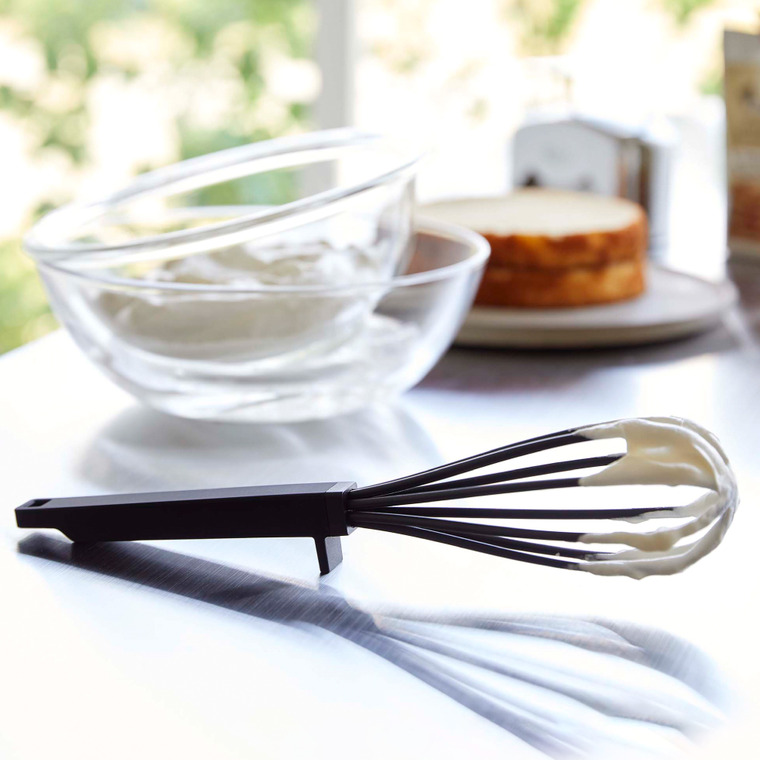 山崎実業 towerシリコーンハンドル 泡立て器 タワー