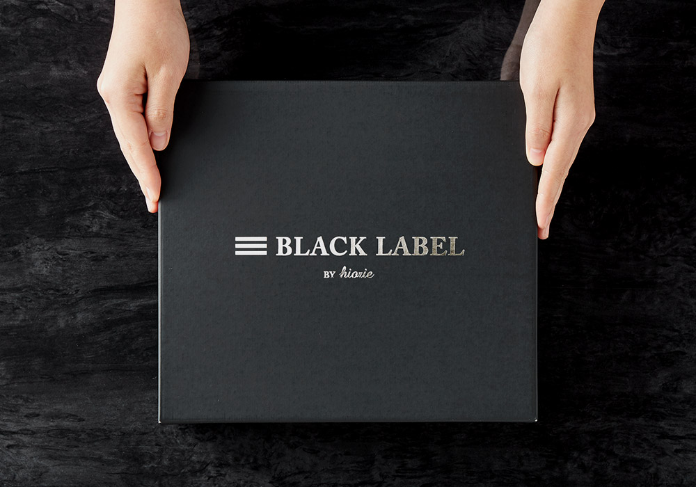 BLACK LABEL BY hiorie ブラックレーベル バイ ヒオリエ フェイスタオル２枚セット アッシュ ライト