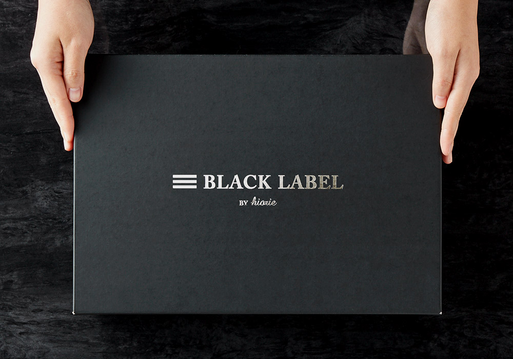 BLACK LABEL BY hiorie ブラックレーベル バイ ヒオリエ バスタオル チャコール アッシュ