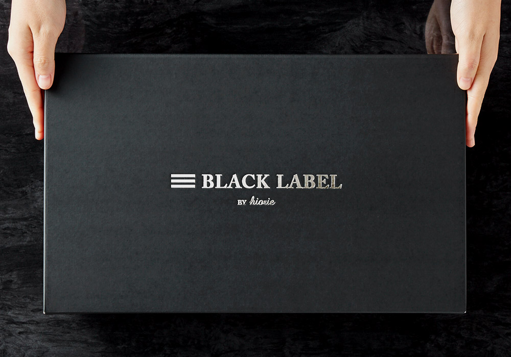 BLACK LABEL BY hiorie ブラックレーベル バイ ヒオリエ バス・フェイスタオルセット（BL50）