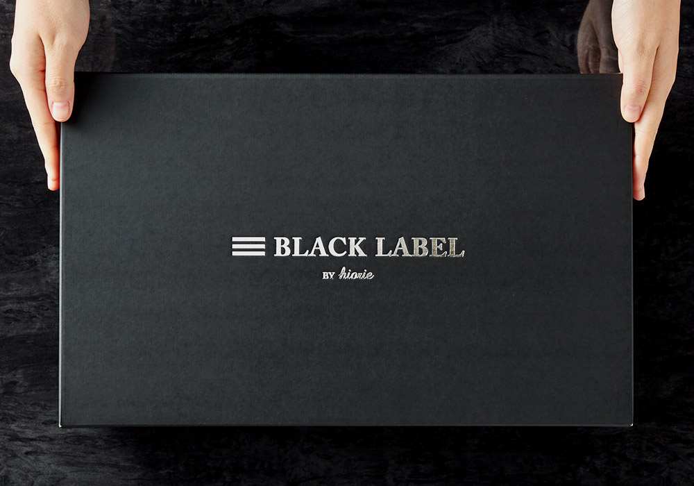 BLACK LABEL BY hiorie ブラックレーベル バイ ヒオリエ バスタオル２枚セット（BL60）